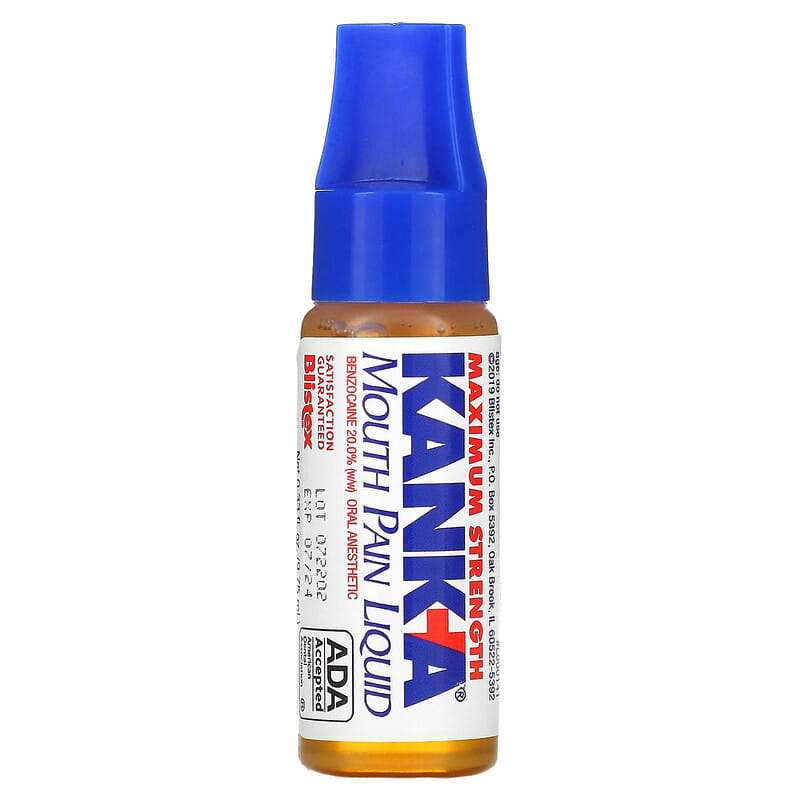 Blistex, Kank-A, Mouth Pain Liquid, 0.33 fl oz (9.75 ml)