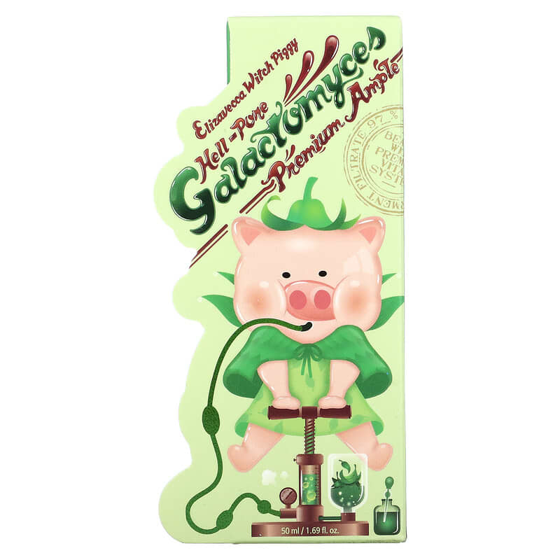 Elizavecca, Witch Piggy, Hell-Pore, Galactomyces Premium Ample, 1.69 fl oz (50 ml)