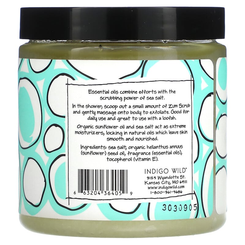 ZUM, Scrub, Sea Salt , 13 oz