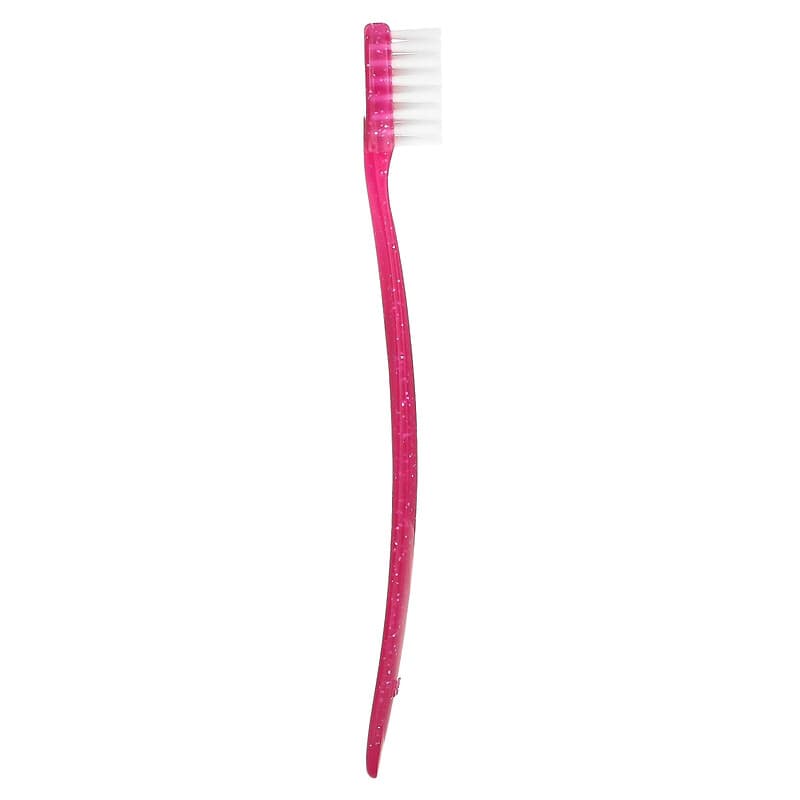 RADIUS, Totz Toothbrush, 18 + Months, Extra Soft, Pink Sparkle, 1 Toothbrush