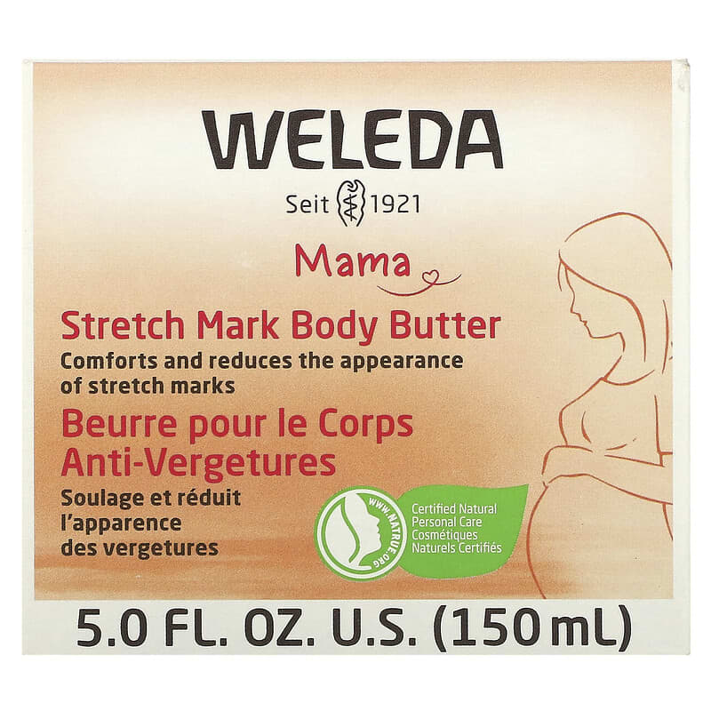 Weleda, Mama, Stretch Mark Body Butter, 5 fl oz (150 ml)