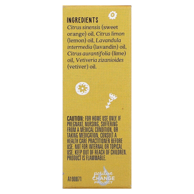 Aura Cacia, Kids, Pure Essential Oil Blend, Focus, 0.25 fl oz (7.4 ml)