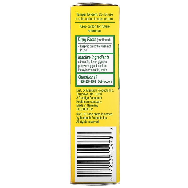 Debrox, Earwax Removal Aid, 0.5 fl oz (15 ml)