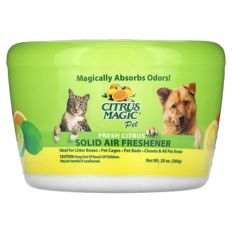 Citrus Magic, Pet, Solid Air Freshener, Fresh Citrus, 20 oz (566 g)