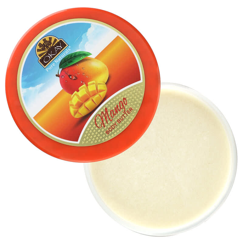 Okay Pure Naturals, Natural Mango Butter, Smooth, 7 oz (198 g)