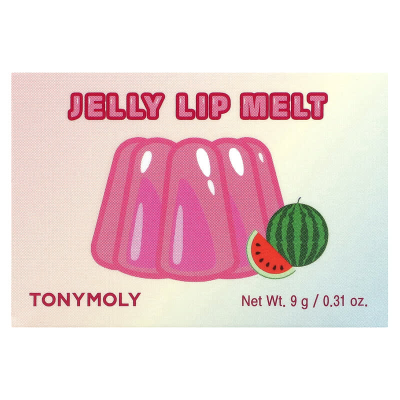 Tony Moly, Watermelon Jelly Lip Melt, 0.31 oz (9 g)