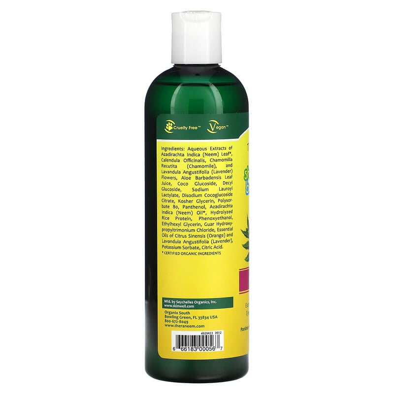 Organix South, TheraNeem Naturals, Shampoo & Bodywash, Kids Therapé, 12 fl oz (360 ml)