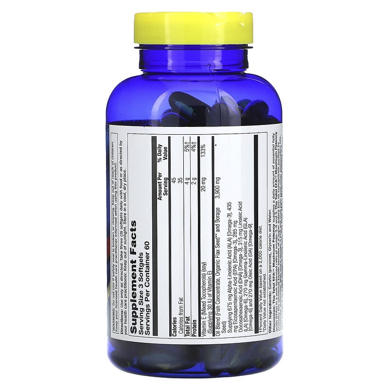 Nature's Life, The Total EFA, Maximum Potency, 180 Softgels