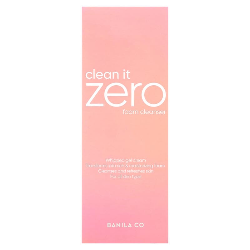 Banila Co, Clean It Zero, Foam Cleanser, 5.07 fl oz (150 ml)