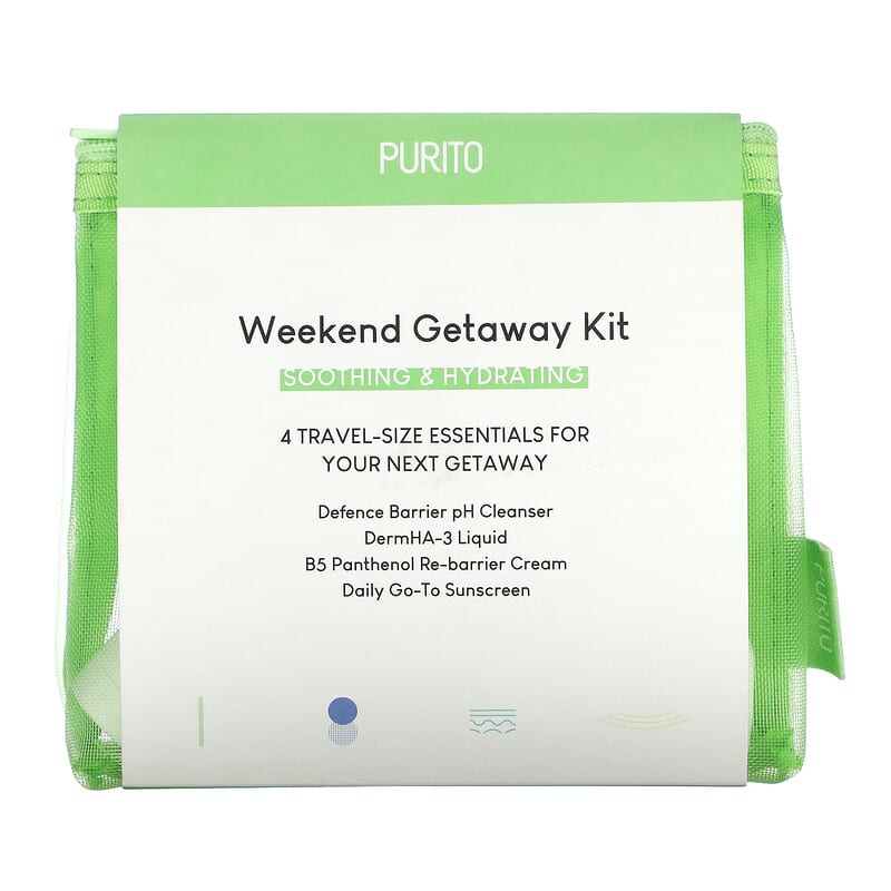 Purito, Weekend Getaway Kit, 4 Piece Kit