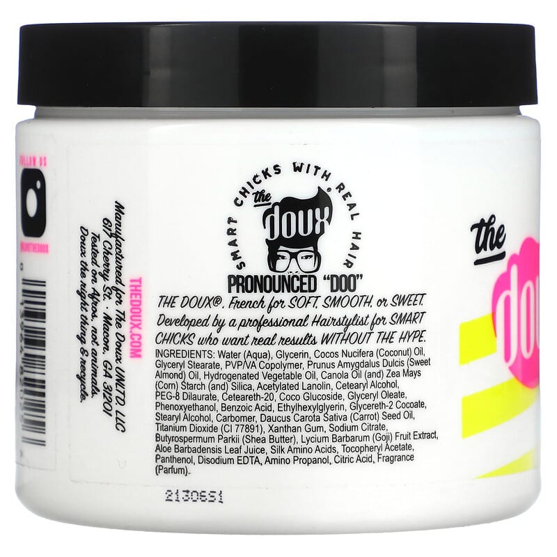 The Doux, Bonita Afro Balm, Texture Cream, 16 oz (453.6 g)