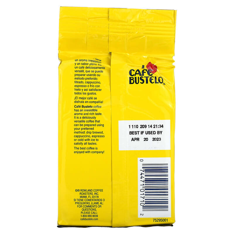 Café Bustelo, Espresso Ground Coffee, 6 oz (170 g)