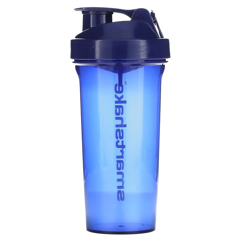Smartshake, Lite, Shaker Cup, Navy Blue, 33 oz (1,000 ml)