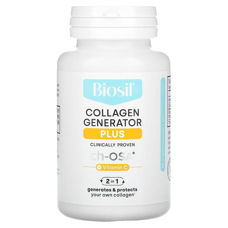 BioSil, Collagen Generator Plus, 60 Original Capsules