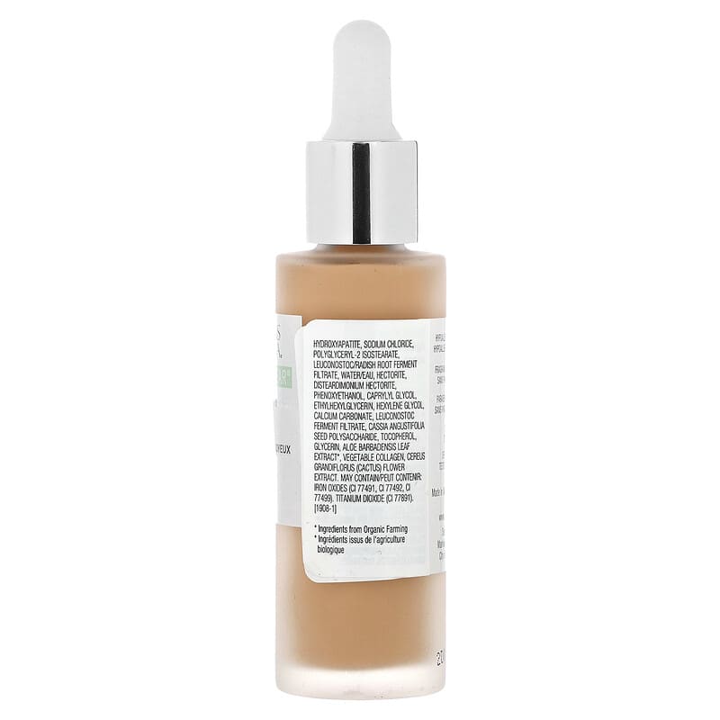 Physicians Formula, Organic Wear, Silk Foundation Elixir with Jojoba Oil, Medium, 1 fl oz (30 ml)