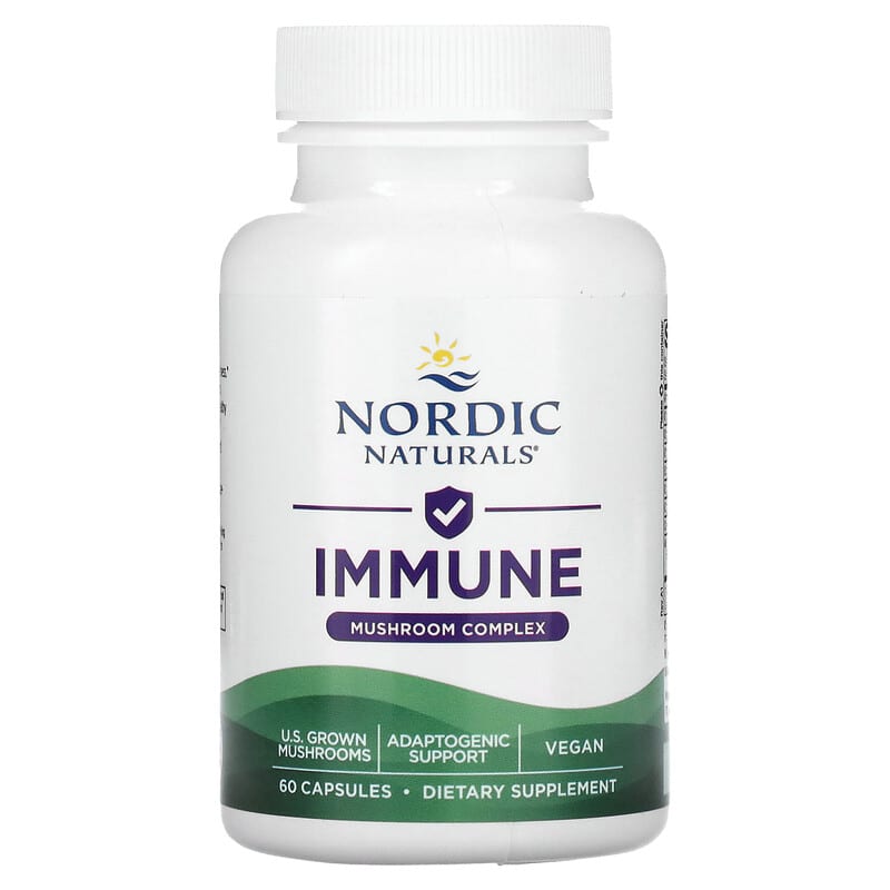 Nordic Naturals, Immune, Mushroom Complex, 60 Capsules