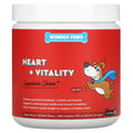 Wonder Paws, Superhero Chews, Heart + Vitality, For Dogs, All Ages, Bacon, 90 Soft Chews
