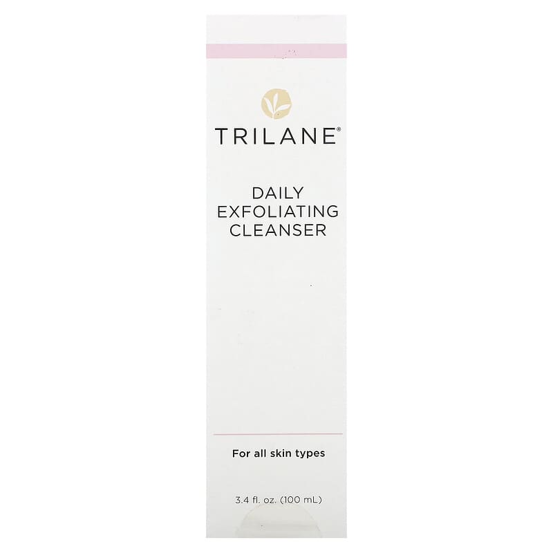 Trilane, Daily Exfoliating Cleanser, 3.4 fl oz (100 ml)