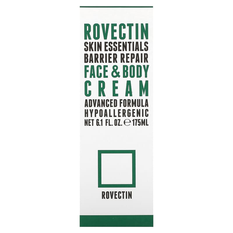 Rovectin, Skin Essentials Barrier Repair Face & Body Cream, 6.1 fl oz (175 ml)