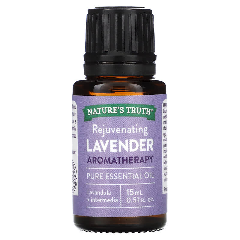 Nature's Truth, Pure Essential Oil, Rejuvenating Lavender, 0.51 fl oz (15 ml)