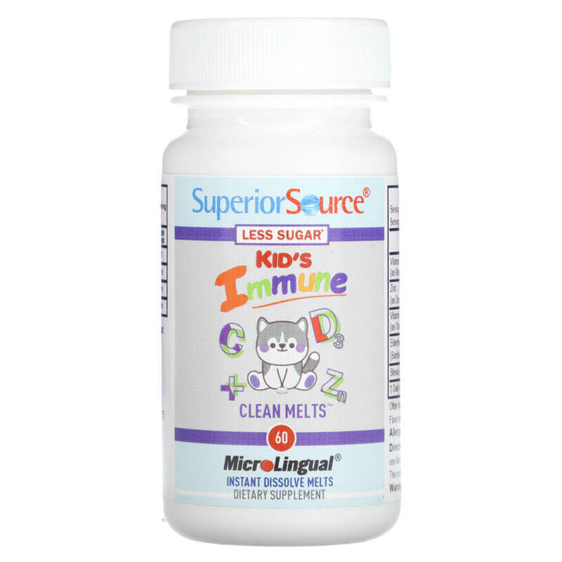 Superior Source, Kid's Immune, Clean Melts, 90 Instant Dissolve Melts