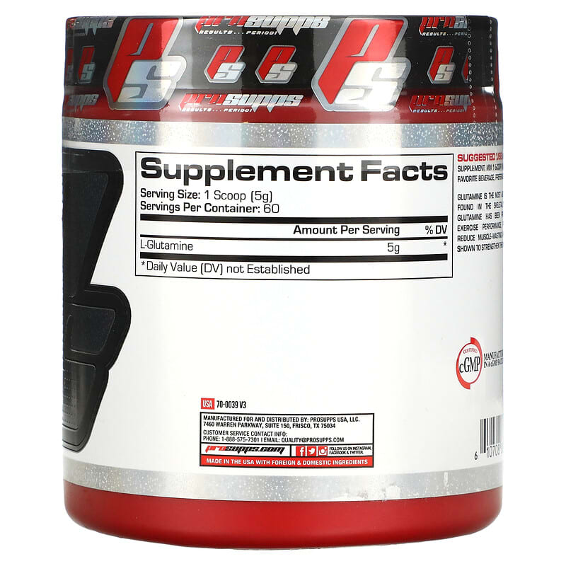 ProSupps, Glutamine 300, 10.6 oz (300 g)