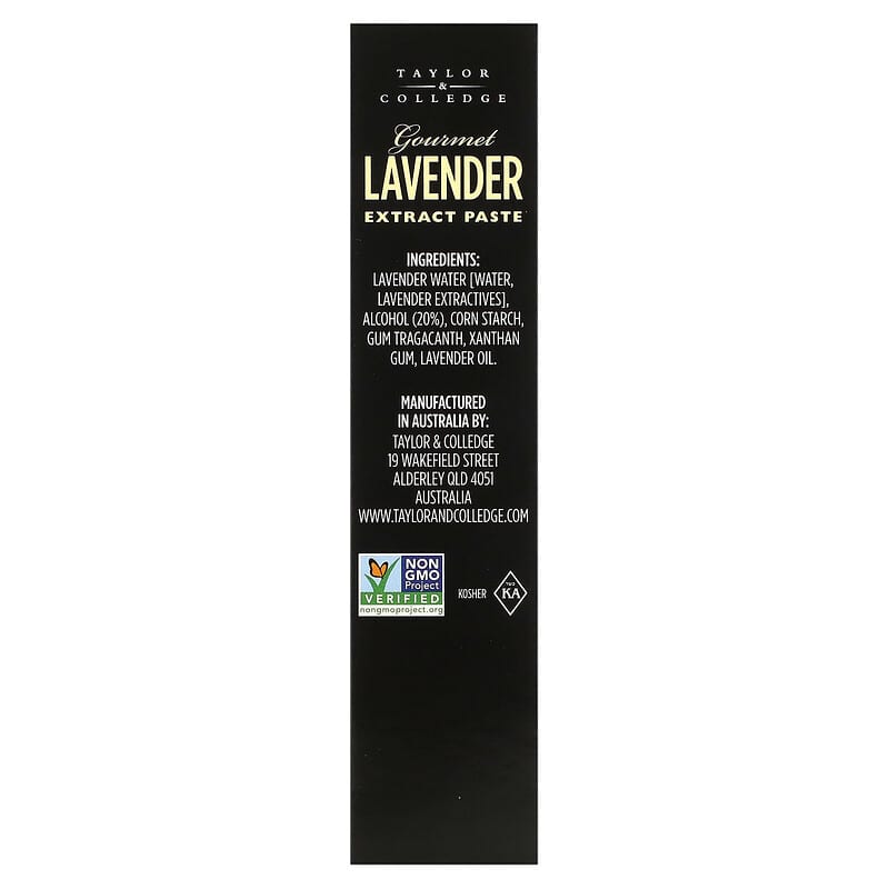 Taylor & Colledge, Gourmet Lavender Extract Paste, 1.4 oz (40 g)