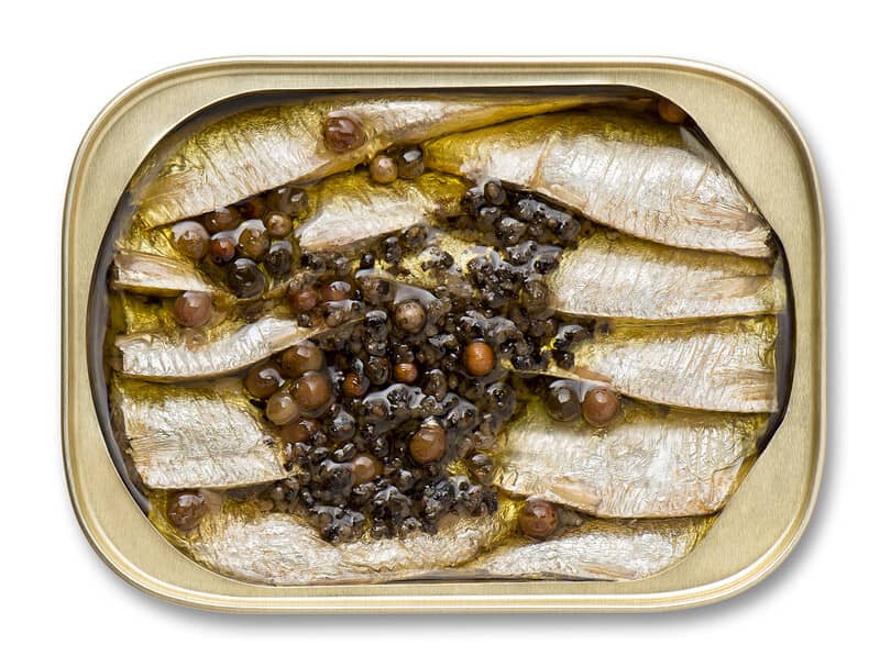 King Oscar, Wild Caught, Sardines In Extra Virgin Olive Oil, With Spicy Cracked Pepper, One Layer, 3.75 oz (106 g)