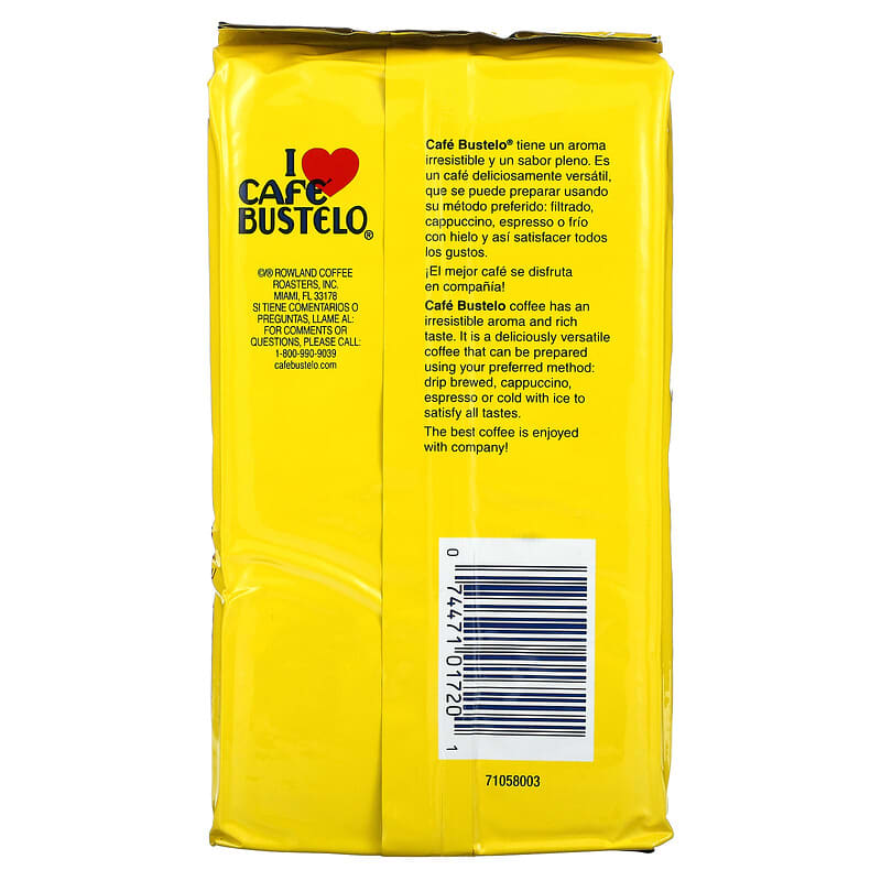 Café Bustelo, Espresso Ground Coffee, 1 Brick, 10 oz (283 g)