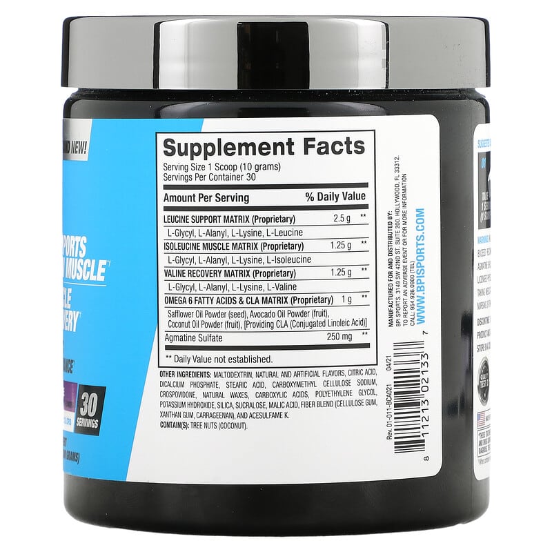 BPI Sports, Best BCAA, The Original, Grape, 10.58 oz (300 g)