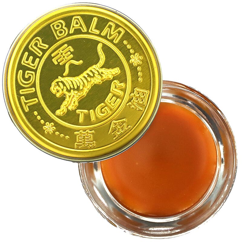 Tiger Balm, Pain Relieving Ointment, Extra Strength, 0.63 oz (18 g)