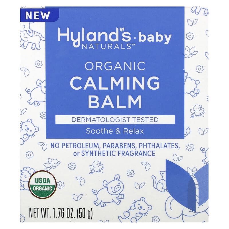 Hyland's Naturals, Baby, Organic Calming Balm, 1.76 oz (50 g)