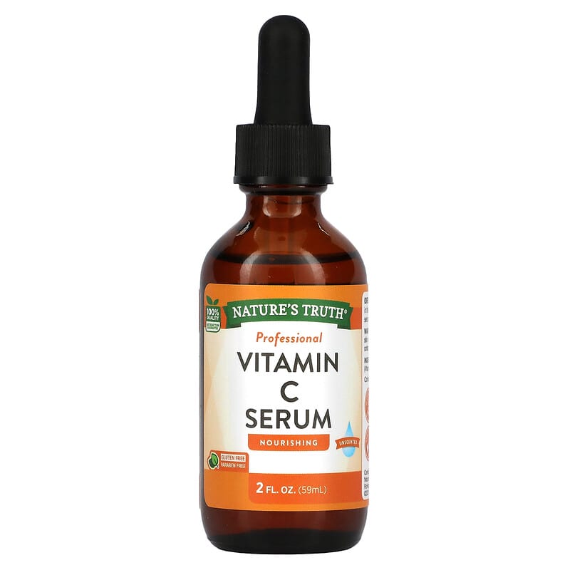 Nature's Truth, Vitamin C Serum, Topical Liquid, Unscented, 2 fl oz (59 ml)