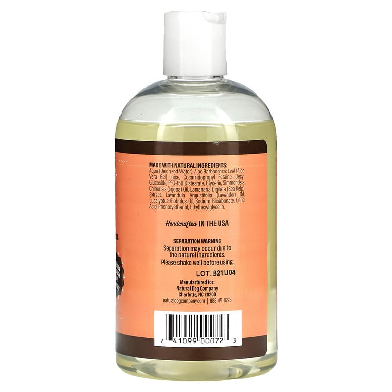 Natural Dog Company, Soothing Itchy Dog Shampoo, 12 oz (355 ml)