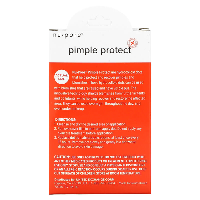 Nu-Pore, Pimple Protect, 20 Hydrocolloid Dots