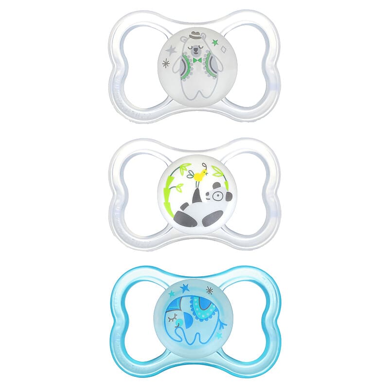 MAM, Air Day & Night Pacifier, 6-16 Months, 3 Count