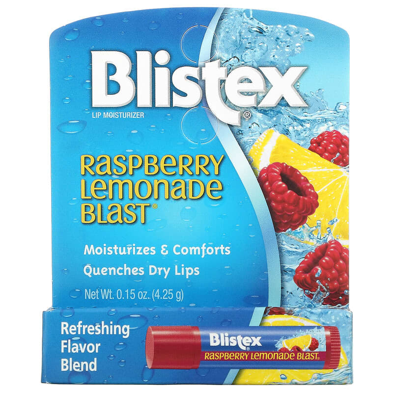 Blistex, Lip Moisturizer, Raspberry Lemonade Blast, 0.15 oz (4.25 g)