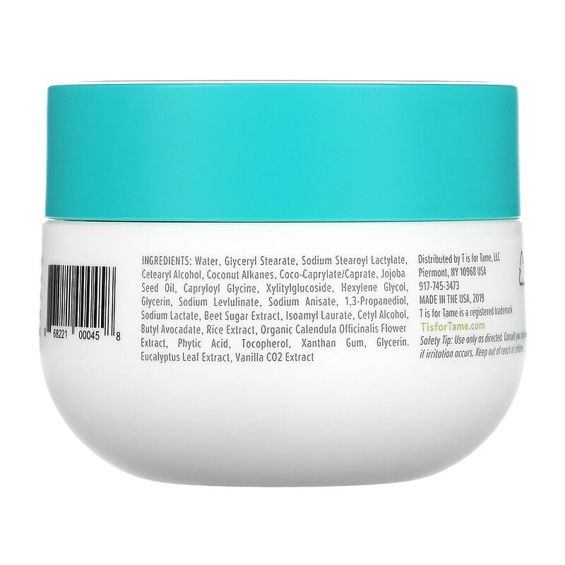 T is for Tame, Scalp Soothing Cream with Jojoba and Calendula, 1.69 fl oz (50 ml)