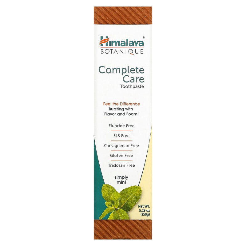 Himalaya, Botanique, Complete Care Toothpaste, Simply Mint, 5.29 oz (150 g)