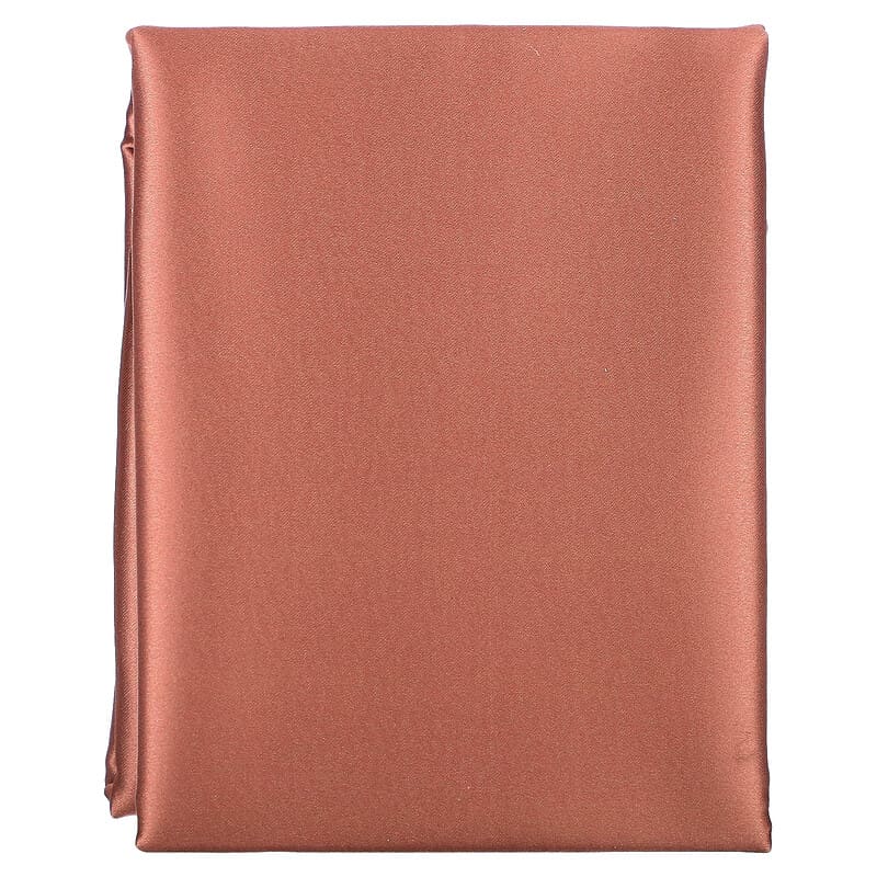 Kitsch, The Satin Pillowcase, Standard Size, Terracotta, 1 Pillowcase