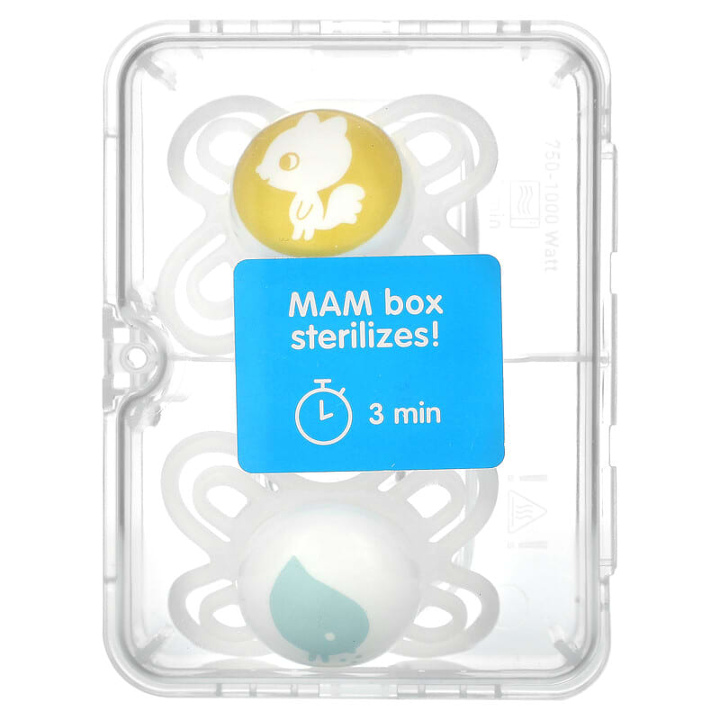 MAM, Perfect Pacifier, 0-3 Months, 2 Count