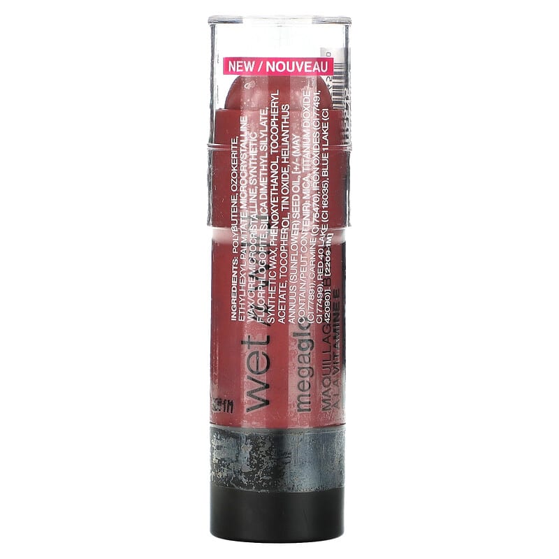 wet n wild, Megaglo, Vitamin E Makeup Stick, Blush, Currant Jam, 0.21 oz (6 g)