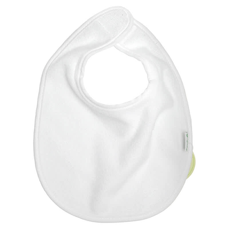 Green Sprouts, Stay Dry Bibs, 3-12 Months, White, 10 Pack