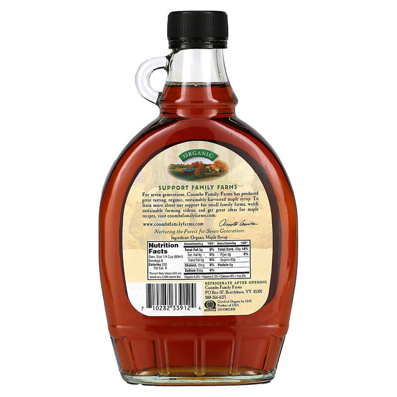 Coombs Family Farms, Organic Maple Syrup, 12 fl oz (354 ml)