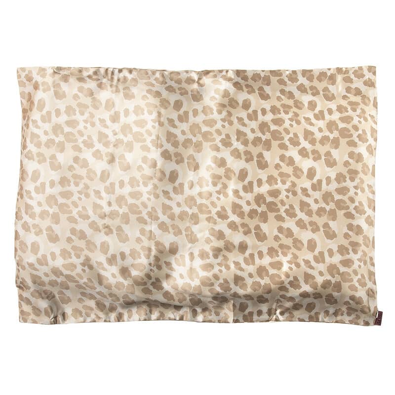 Kitsch, The Satin Pillowcase, Standard Size, Leopard, 1 Pillowcase