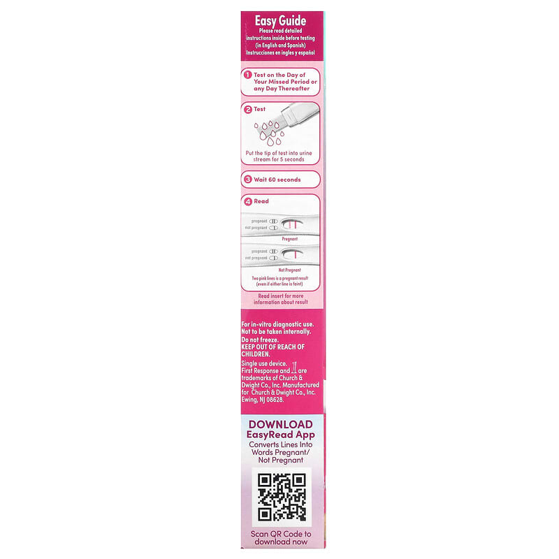 First Response, Rapid Result Pregnancy Test, 2 Tests