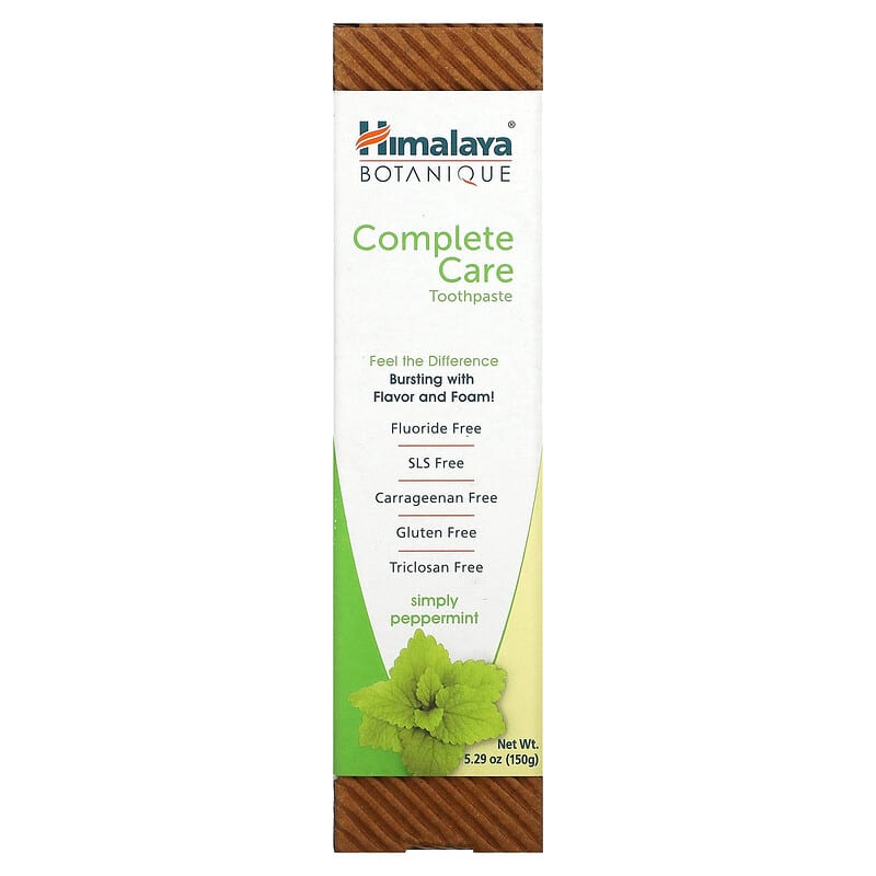 Himalaya, Botanique, Complete Care Toothpaste, Simply Peppermint, 5.29 oz (150 g)