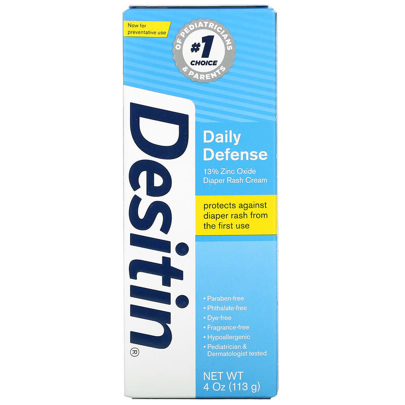 Desitin, Diaper Rash Cream, Daily Defense, 4 oz (113 g)