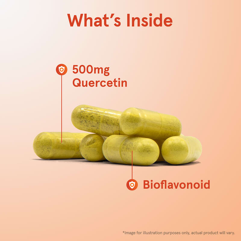 Jarrow Formulas, Quercetin, 500 mg, 30 Veggie Caps