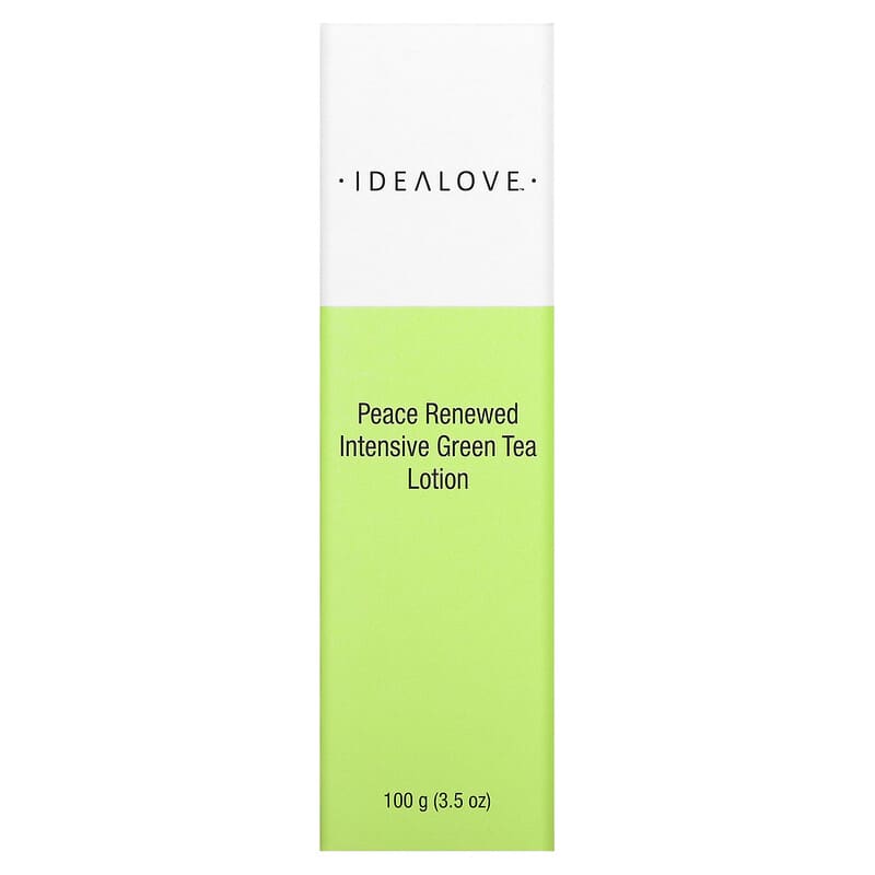 Idealove, Peace Renewed, Intensive Green Tea Lotion, 3.5 oz (100 g)